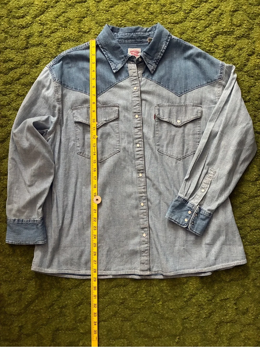 Levi’s Two-Tone Denim Western Shirt